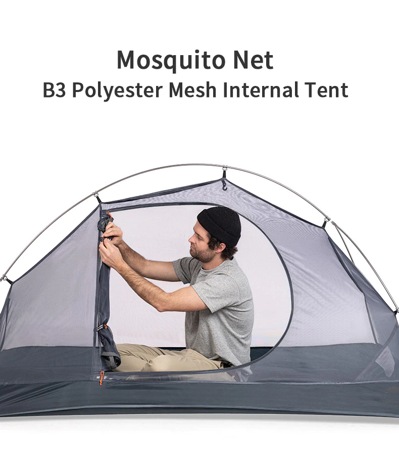 Cheap Goat Tents  Lightweight 20D Silicone Cycling Tent Portable Single Camping Tent Outdoor Backpack Tent With Free Mat   